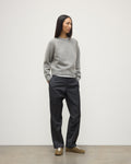 Bay Blue Marl Cashmere & Cotton Jumper
