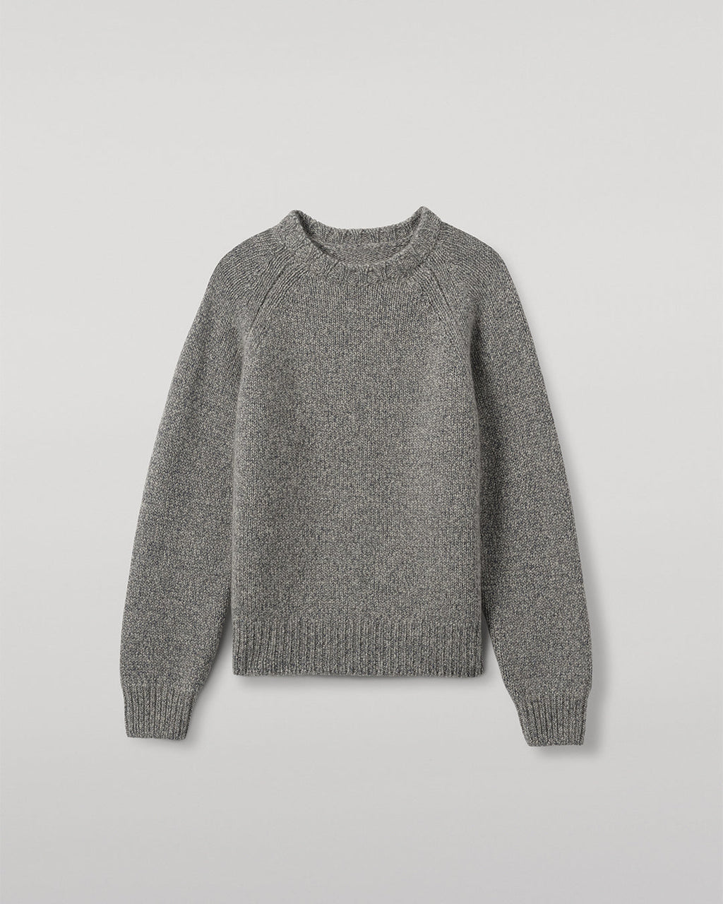 Bay Blue Marl Cashmere & Cotton Jumper