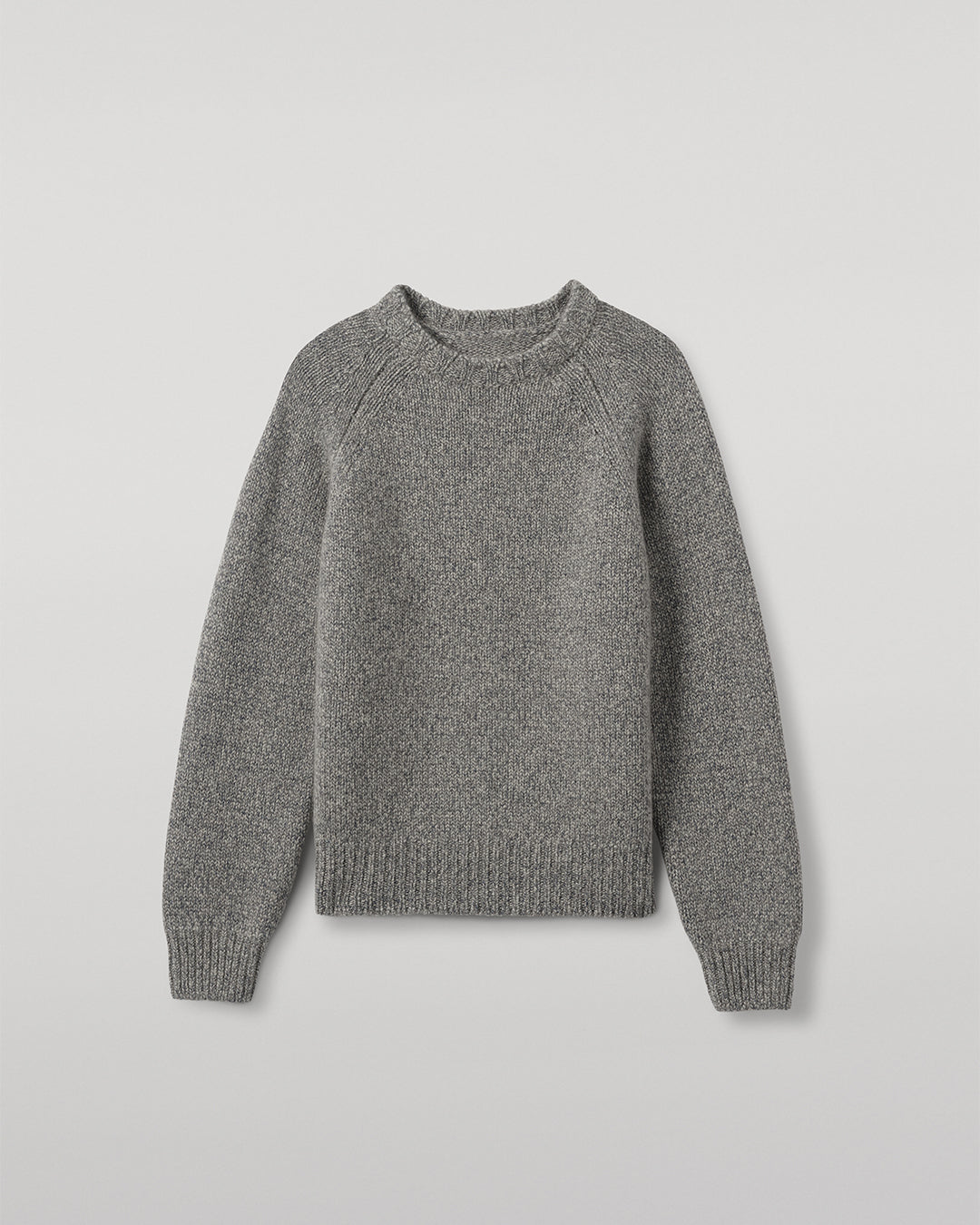 Bay Blue Marl Cashmere & Cotton Jumper