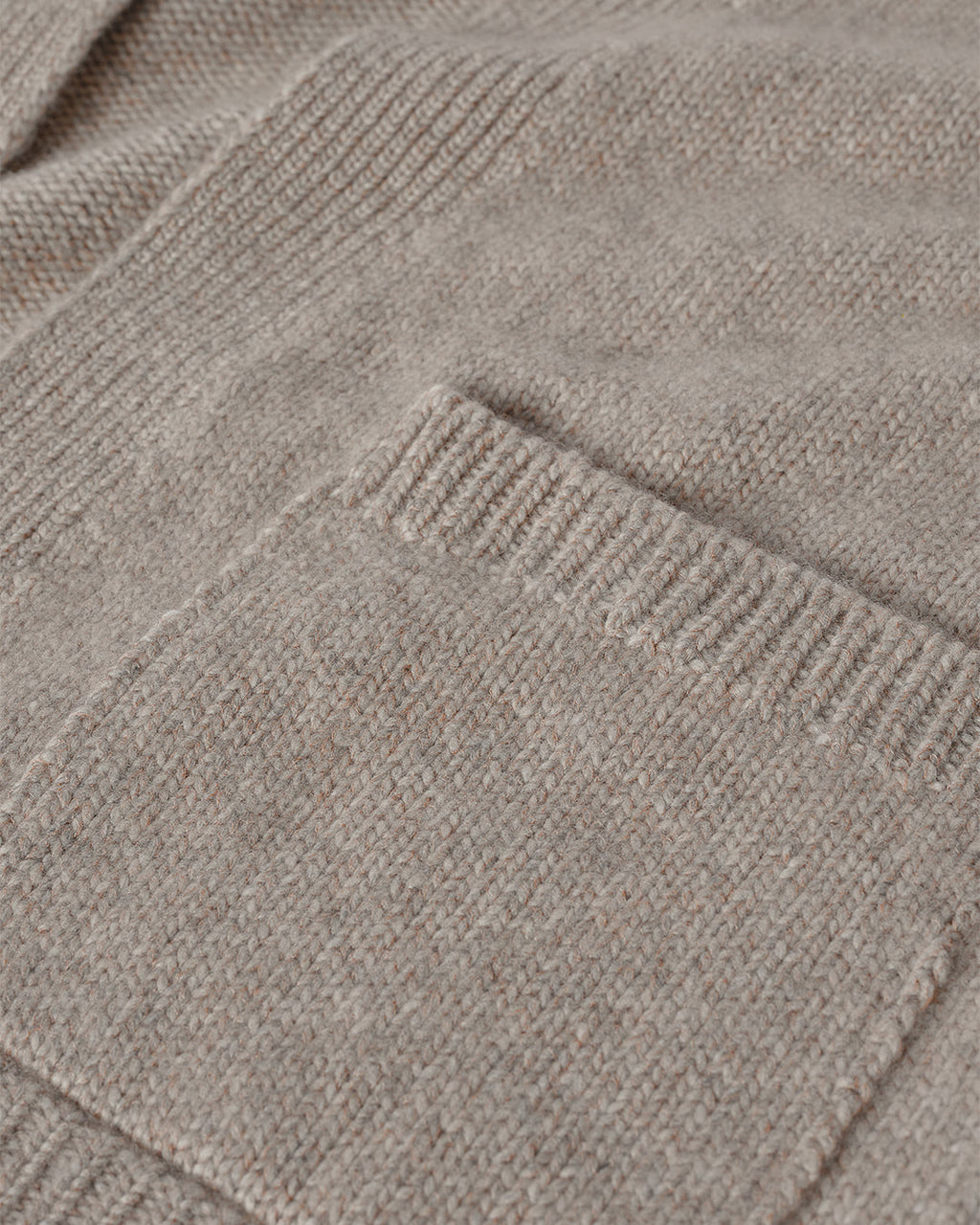 Bay Natural Marl Cashmere & Cotton Cardigan