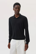 Superfine Cashmere Silk Polo Shirt