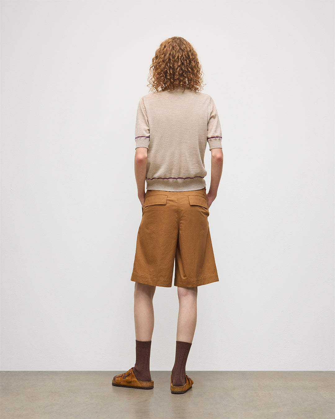 Brae Natural Merino Short Sleeve Cardigan
