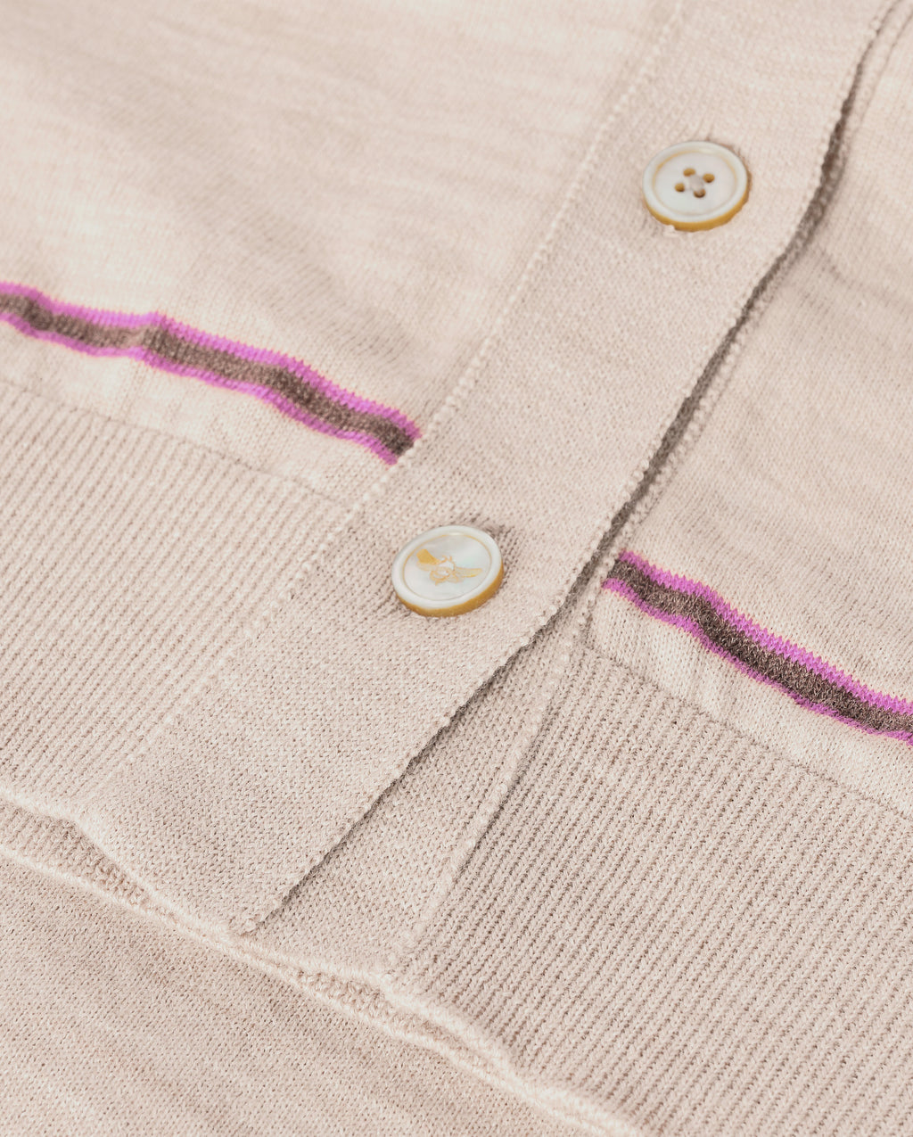Brae Natural Merino Short Sleeve Cardigan