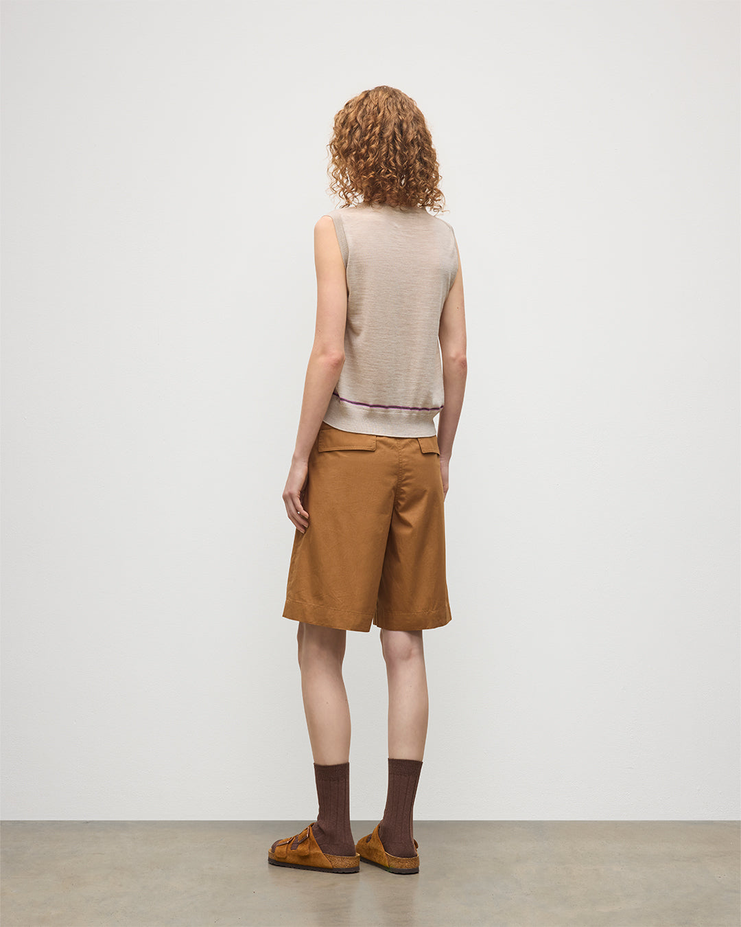 Brae Natural Merino Sleeveless Tank