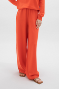 Wide Leg Orange Cashmere Culottes