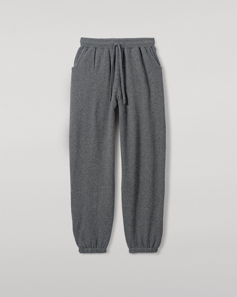 Kirk Mid Grey Cashmere Sweatpants