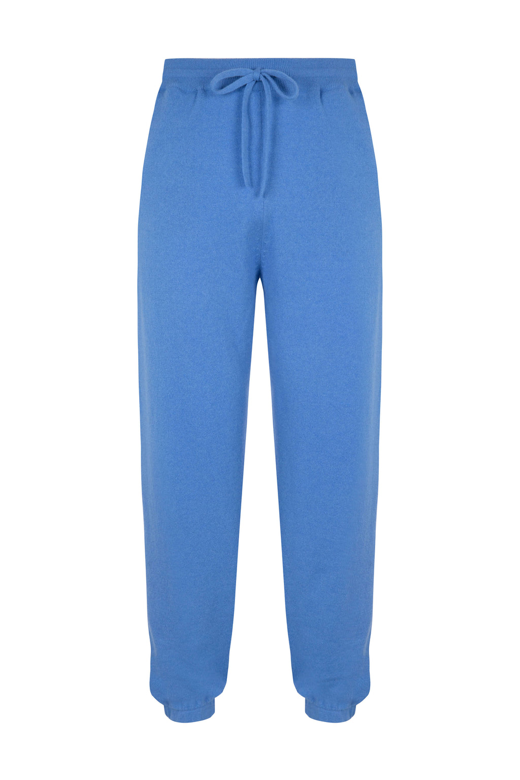 Performance Cashmere Cuffed Blue Joggers