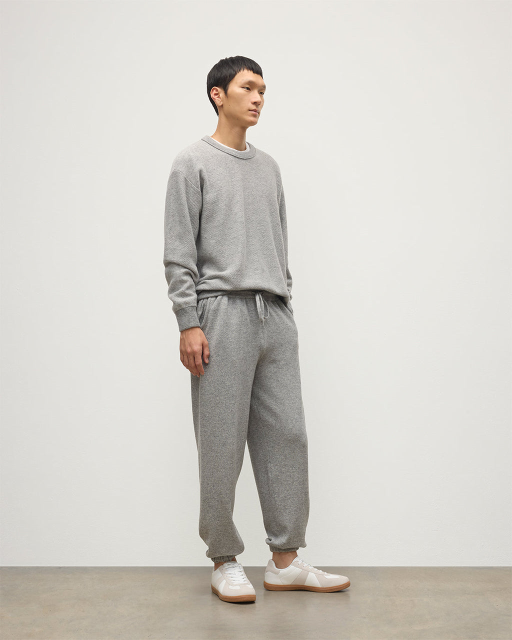 Kirk Light Grey Cashmere Sweatpants