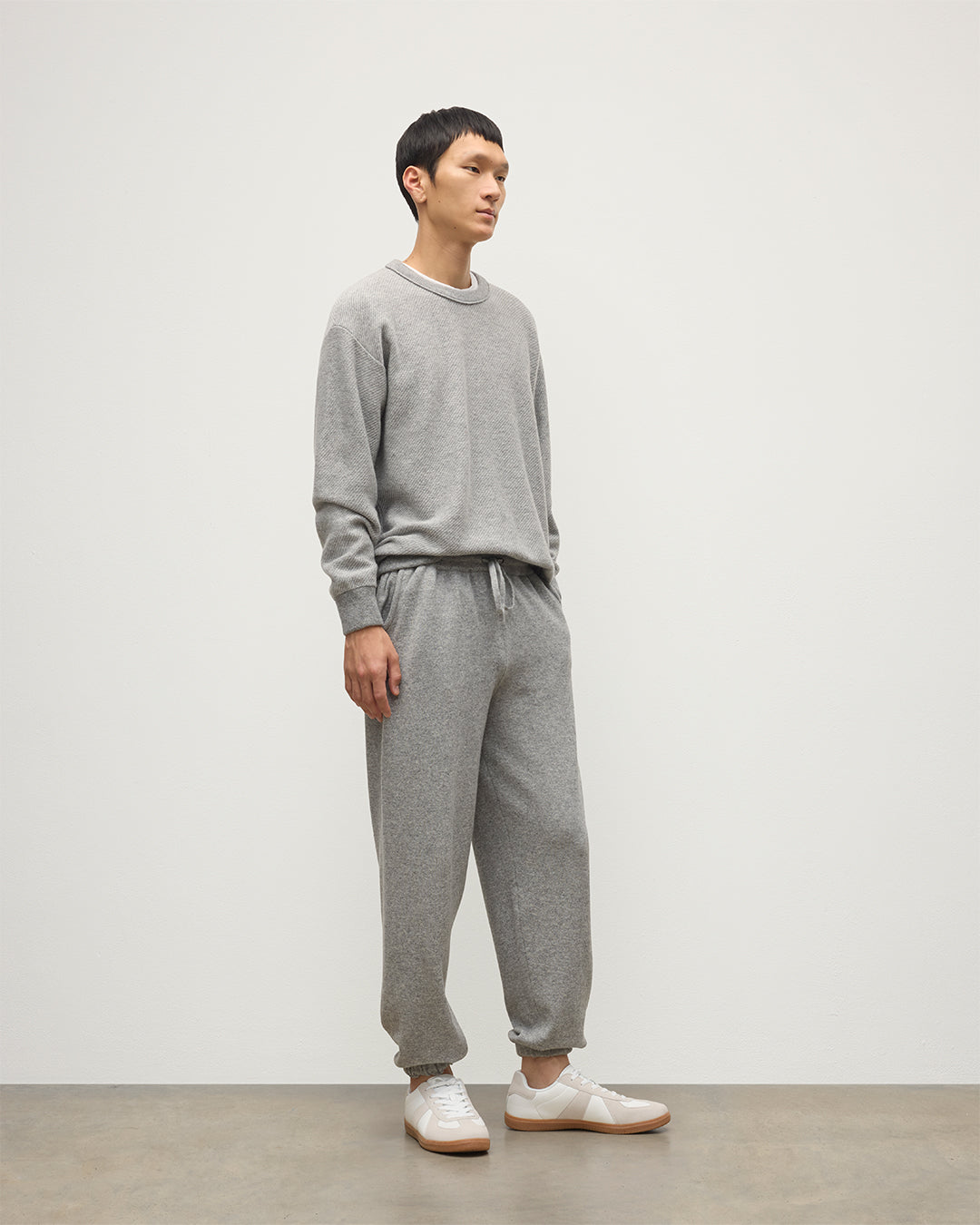 Kirk Light Grey Cashmere Sweatpants
