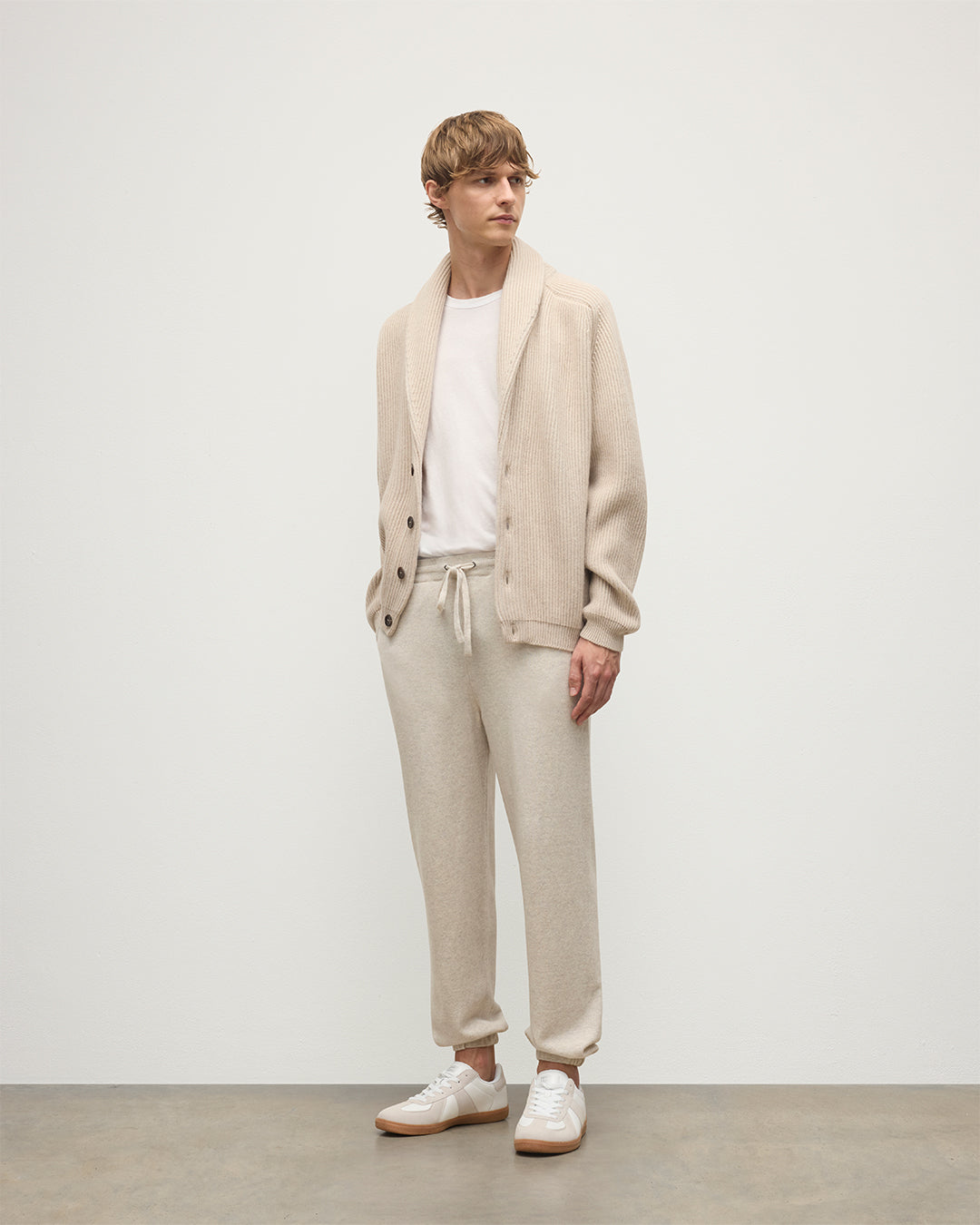 Kirk Natural Cashmere Sweatpants