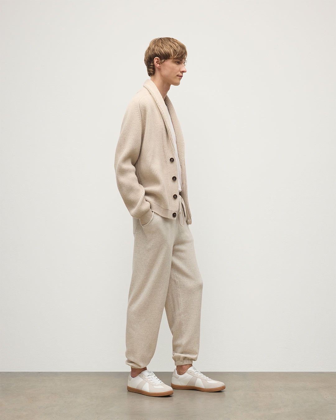 Kirk Natural Cashmere Sweatpants