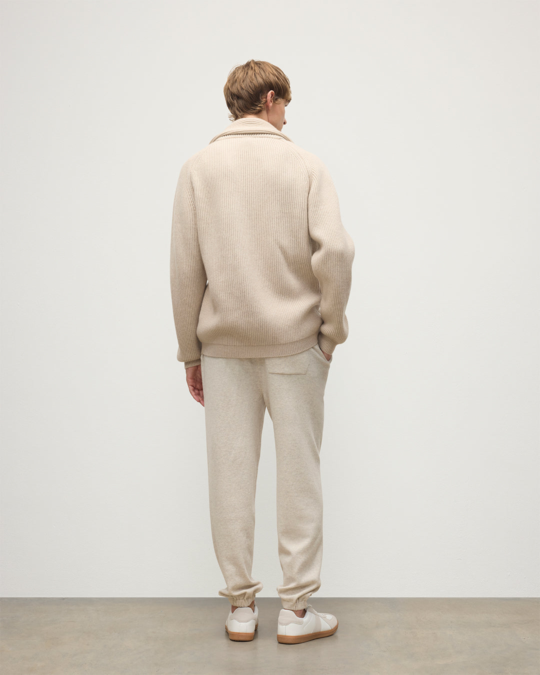 Kirk Natural Cashmere Sweatpants