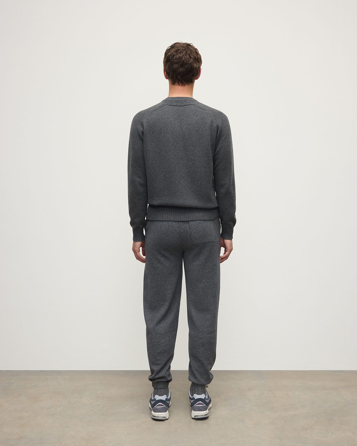 Kirk Mid Grey Cashmere Sweatpants