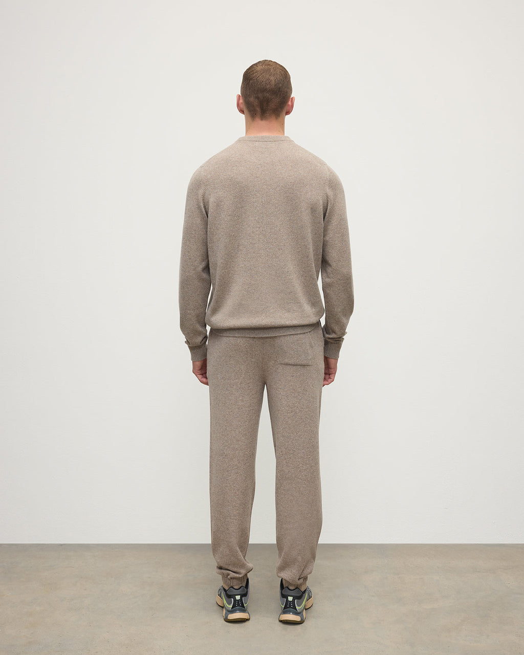 Kirk Light Brown Cashmere Sweatpants
