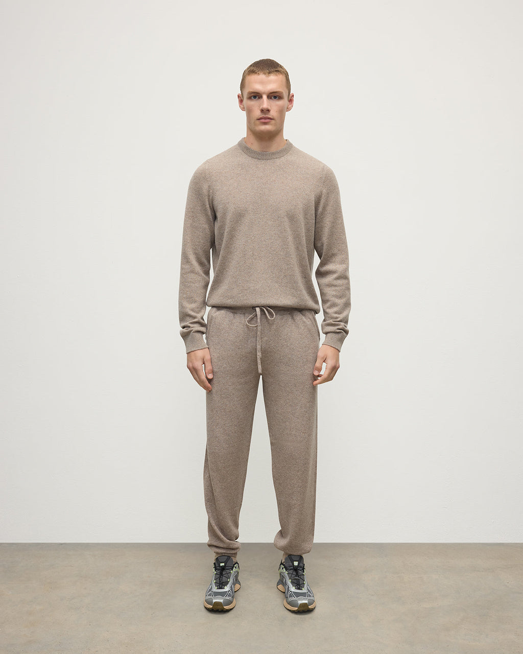 Kirk Light Brown Cashmere Sweatpants