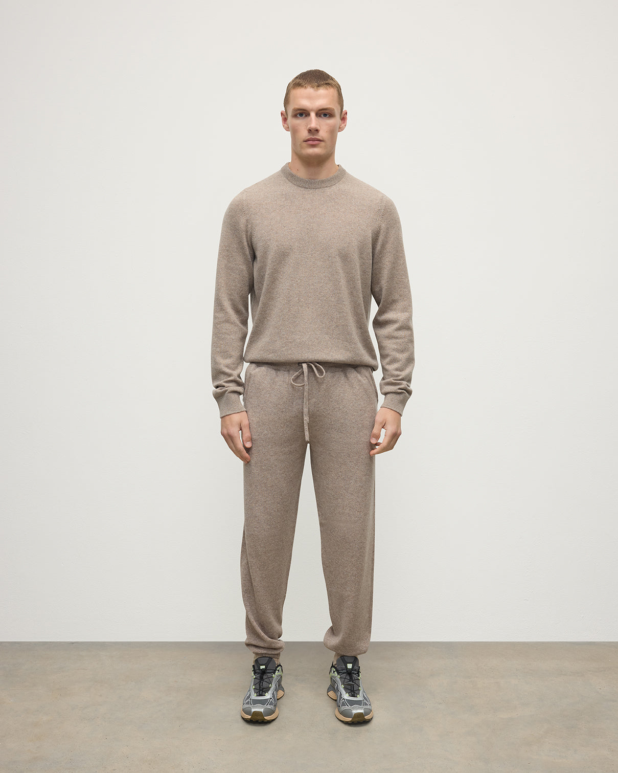 Kirk Light Brown Cashmere Sweatpants