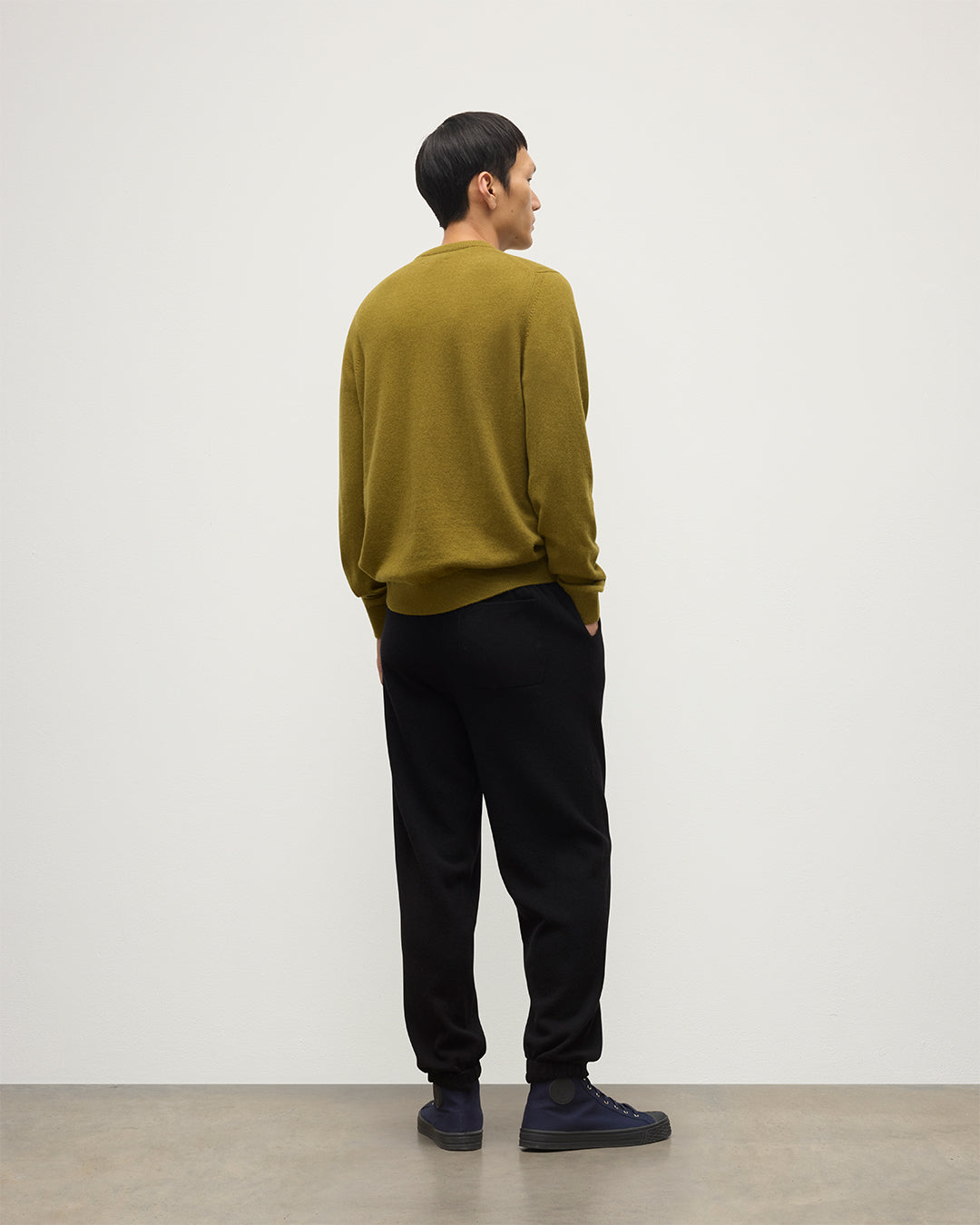Kirk Black Cashmere Sweatpants