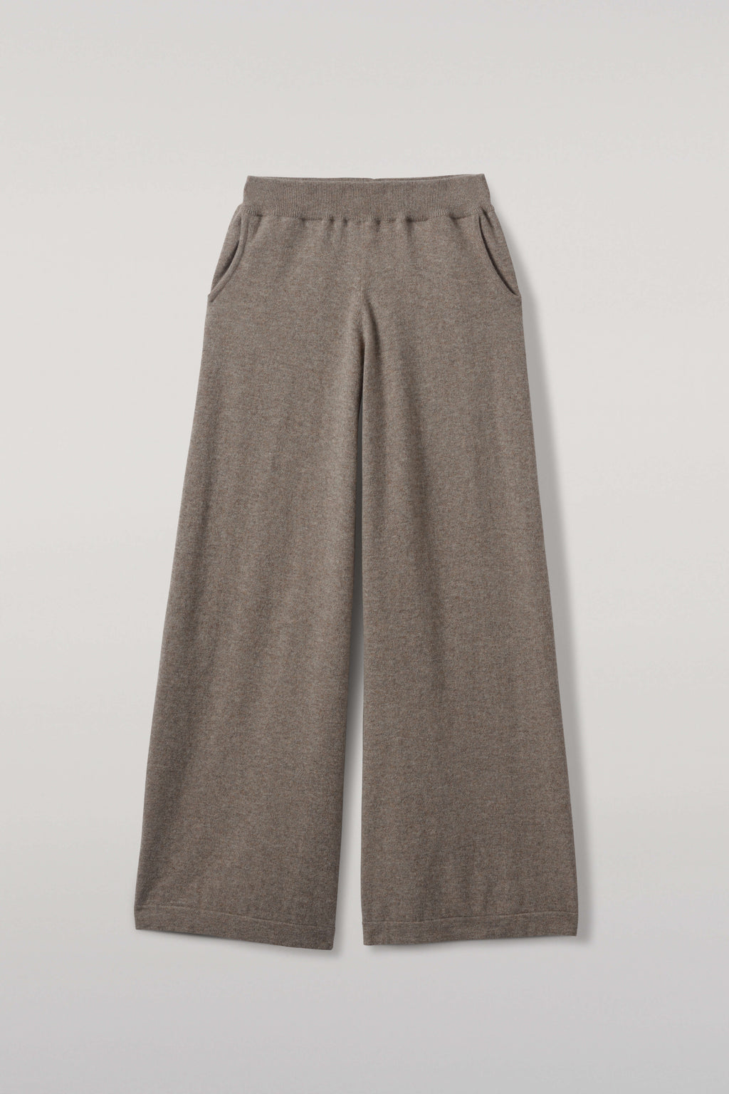 Light Brown Cashmere Trousers