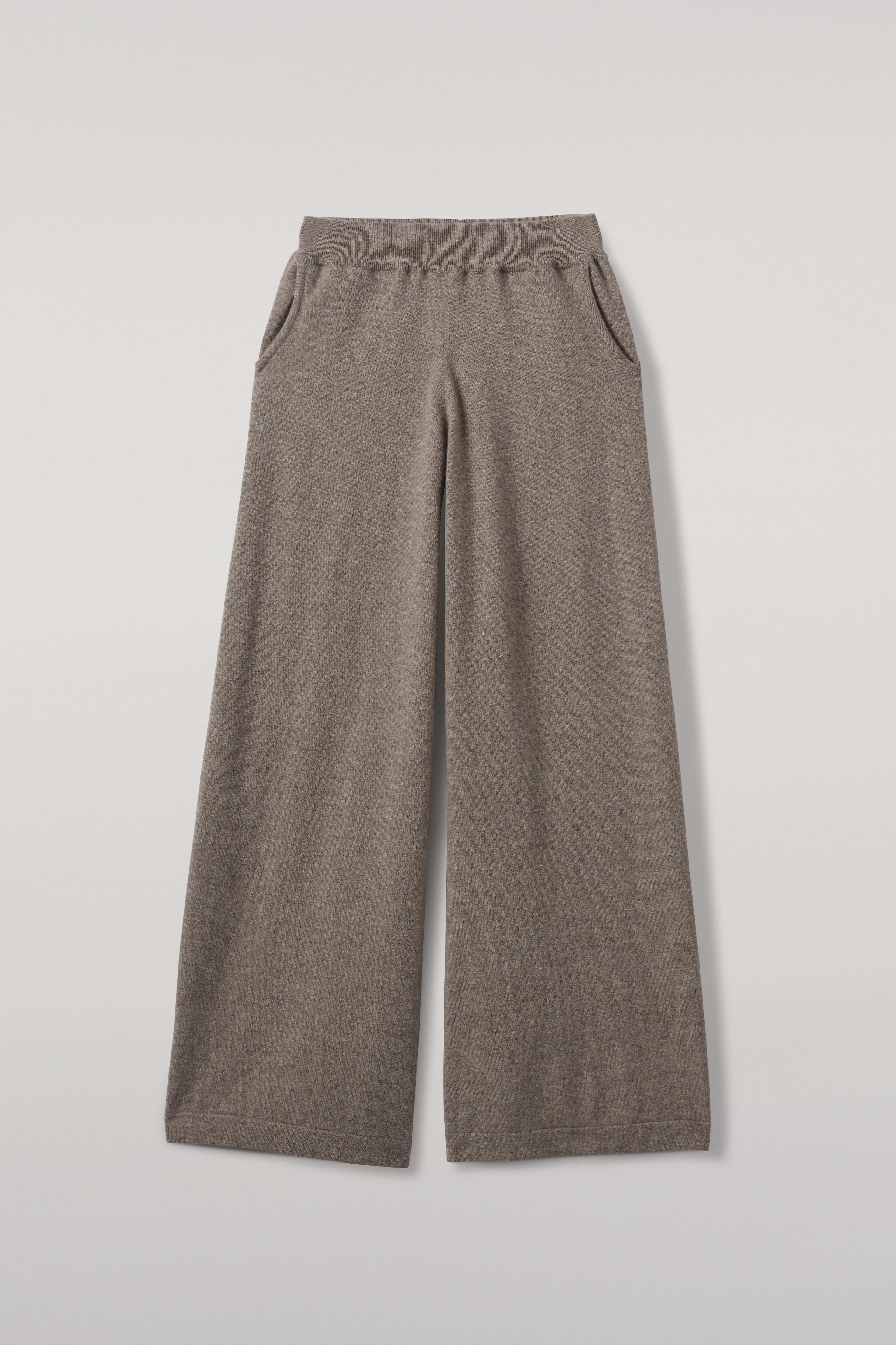 Light Brown Cashmere Trousers
