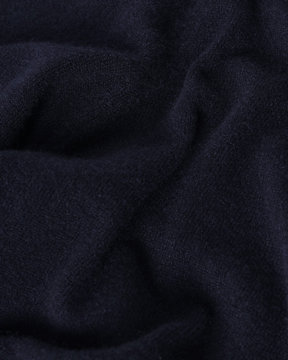 Dark Navy Cashmere Trousers