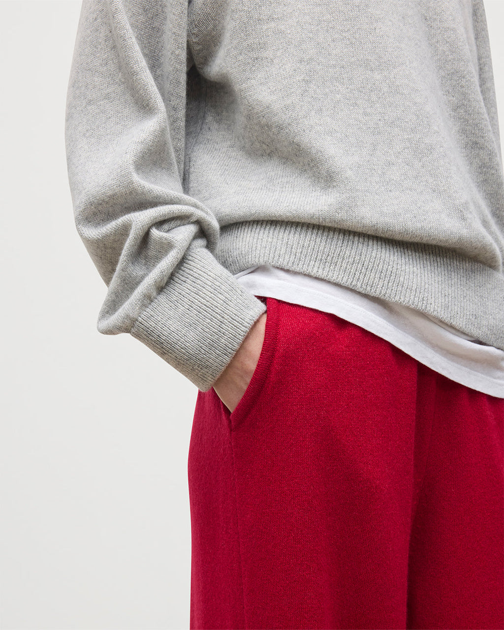 Coll Red Cashmere Trouser