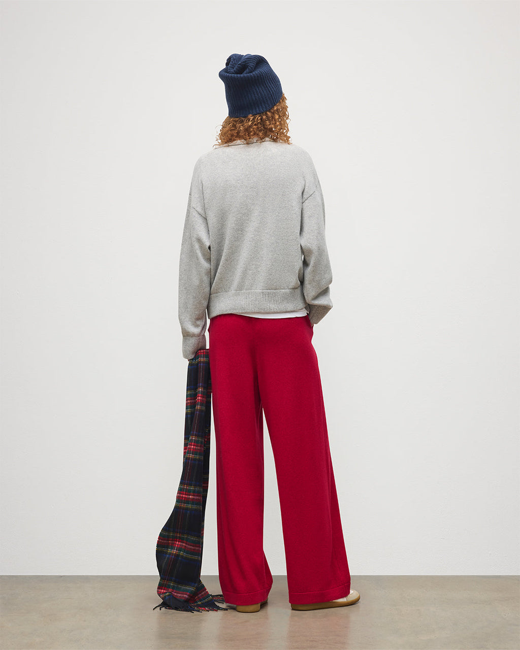 Coll Red Cashmere Trouser