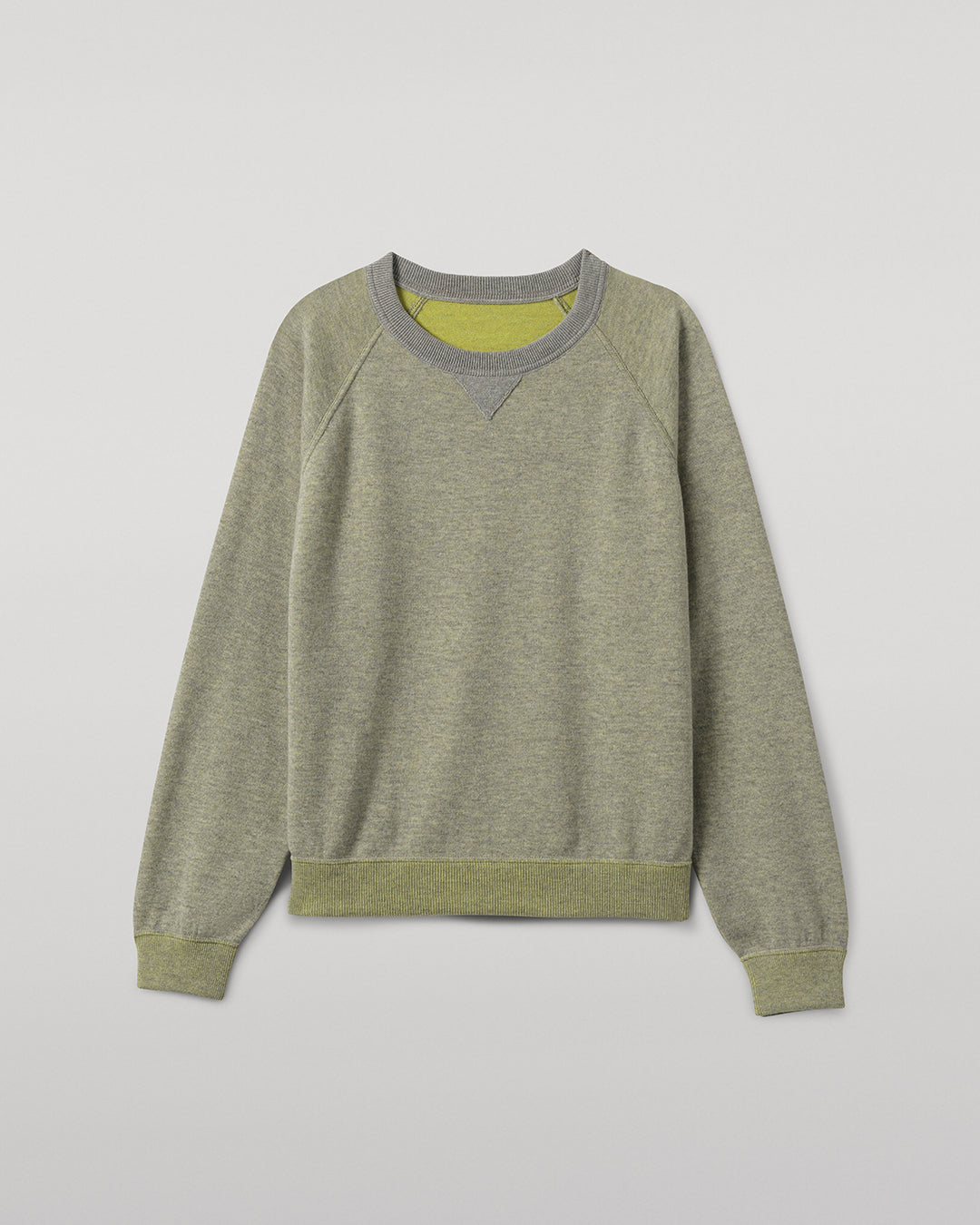Beach Yellow Cashmere Sweatshirt