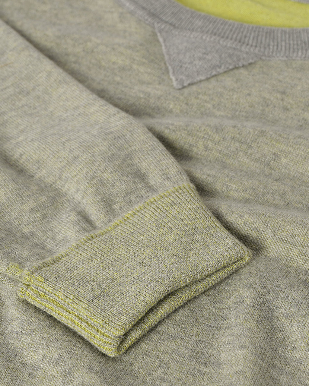 Beach Yellow Cashmere Sweatshirt