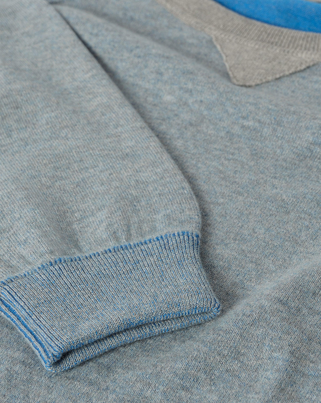 Beach Blue Cashmere Sweatshirt