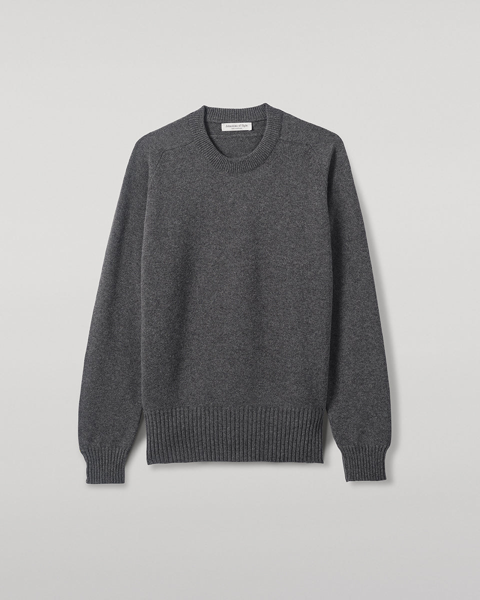 Superfine Merino Relaxed Dark Grey Jumper