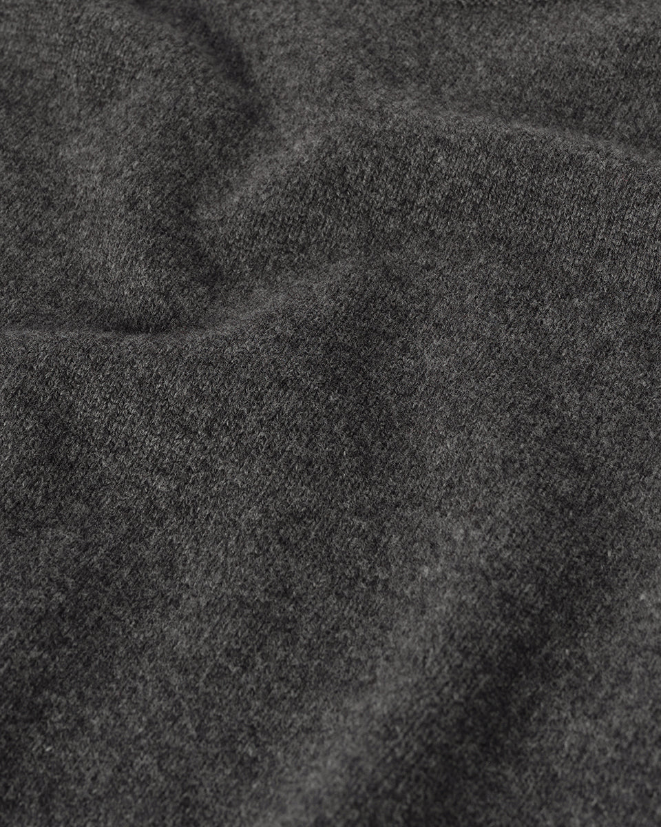 Superfine Merino Relaxed Dark Grey Jumper