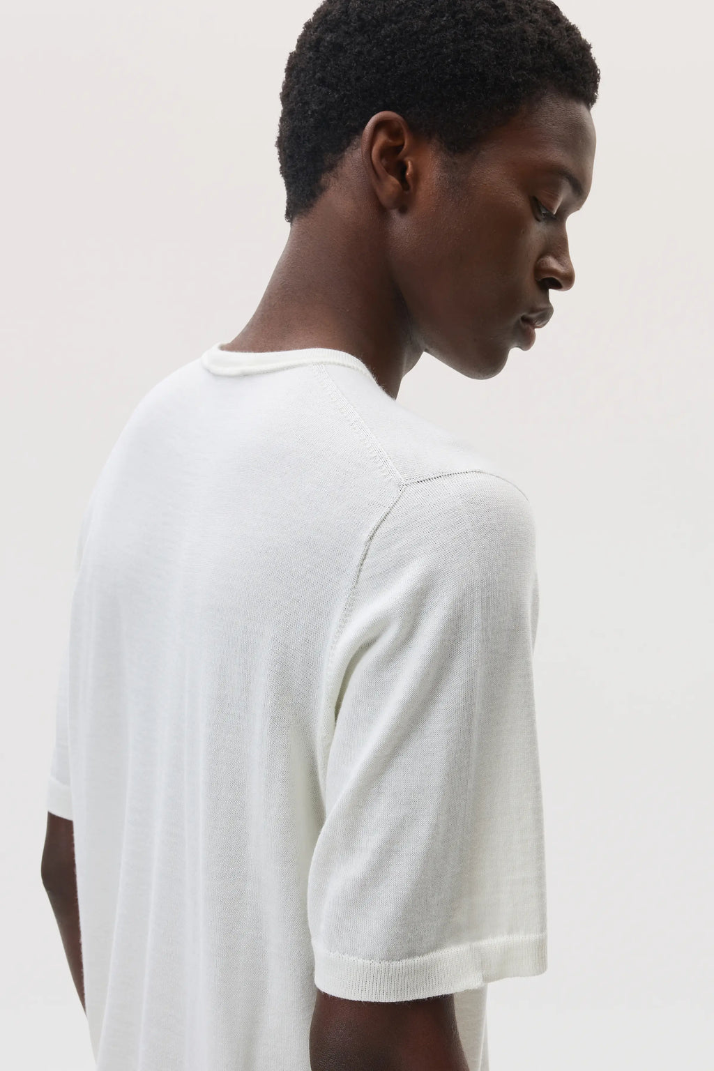 Superfine Merino White T-Shirt
