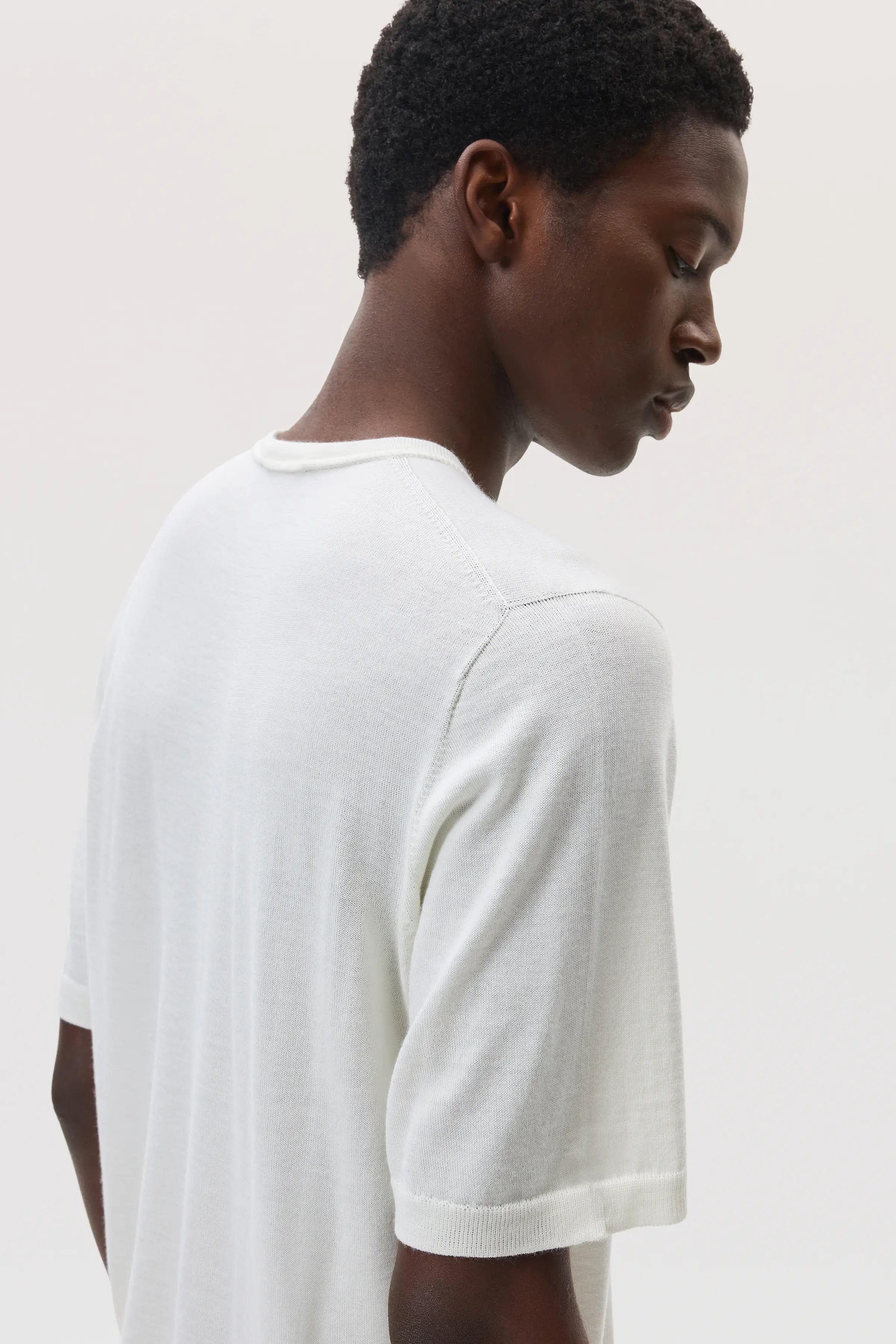Superfine Merino White T-Shirt