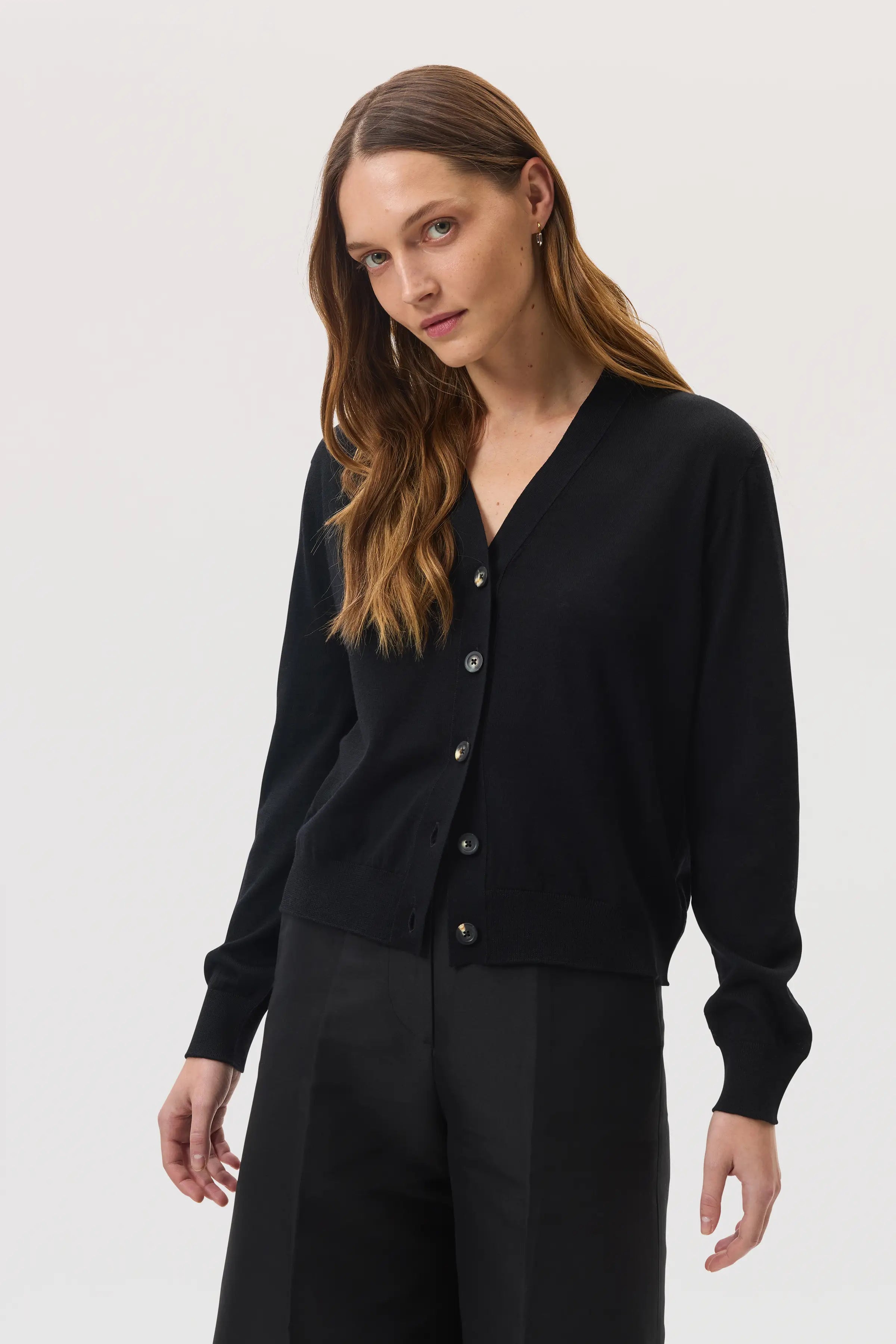 Superfine Merino Wool Cardigan