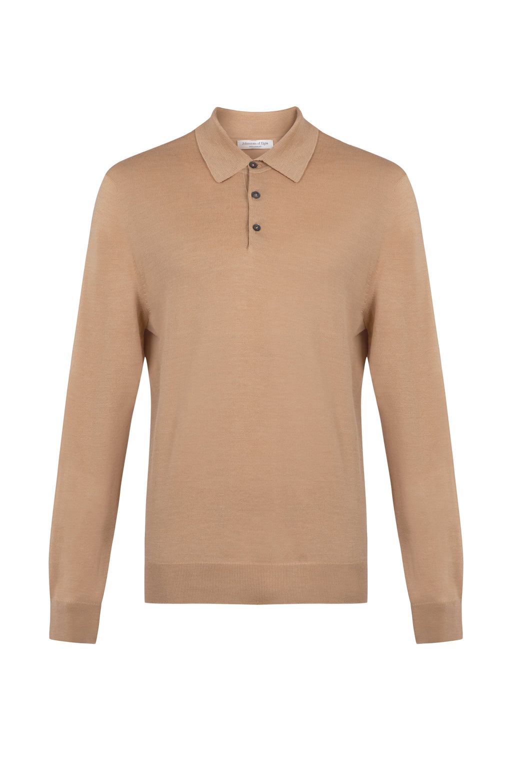 Merino Long Sleeve Poloshirt
