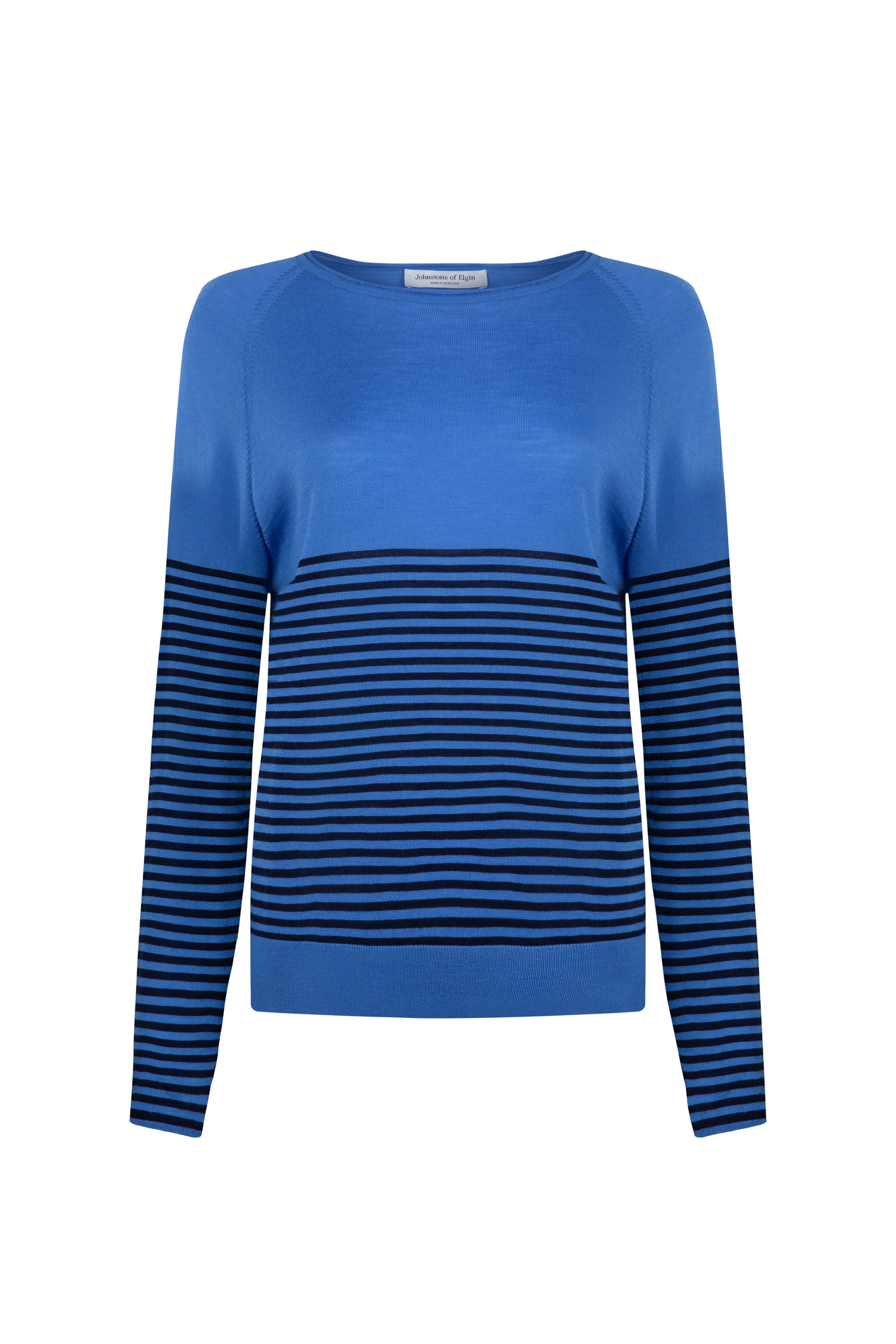 Superfine Merino Bateau Stripe Sweater