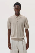 Superfine Merino Natural Polo Shirt
