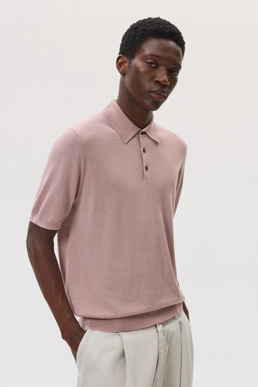 Superfine Merino Polo Shirt