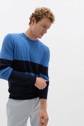 Colour Block Merino Jumper
