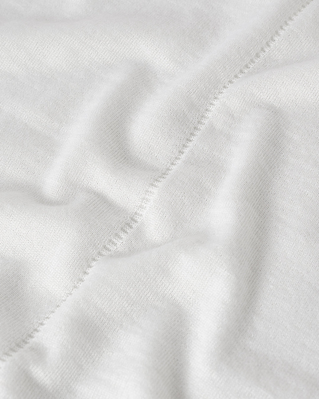 Greer White Merino Vest