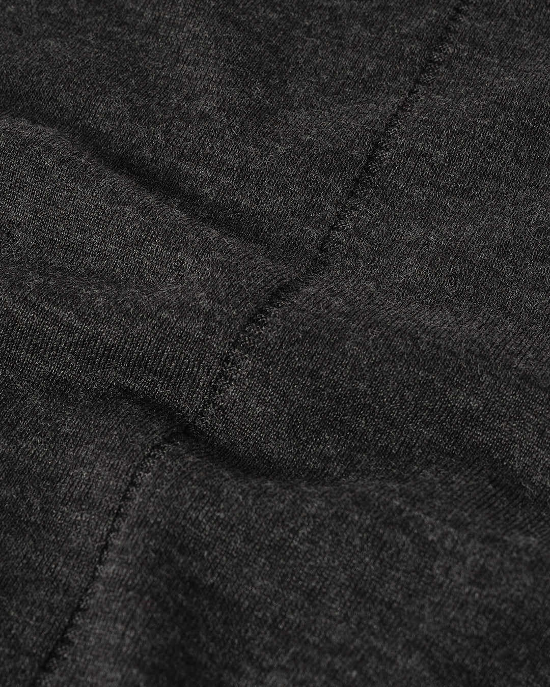 Greer Dark Grey Merino Vest
