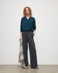 Ina Dark Grey Merino Trousers