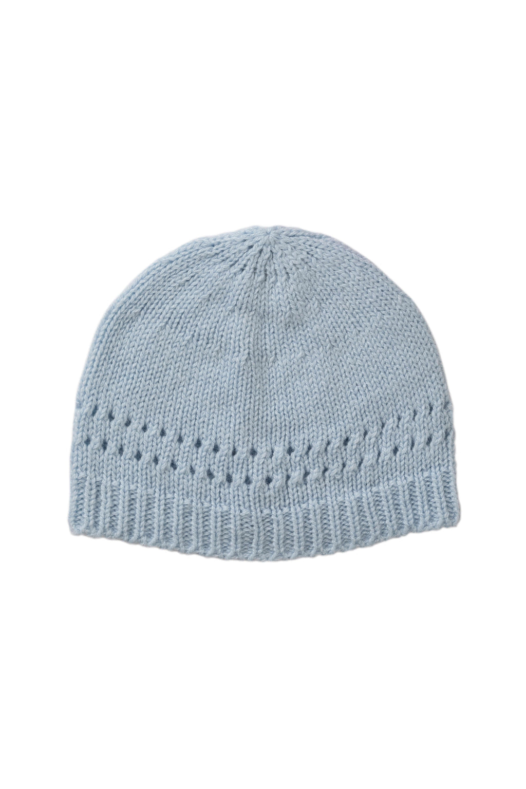 Blue Cashmere Baby Beanie