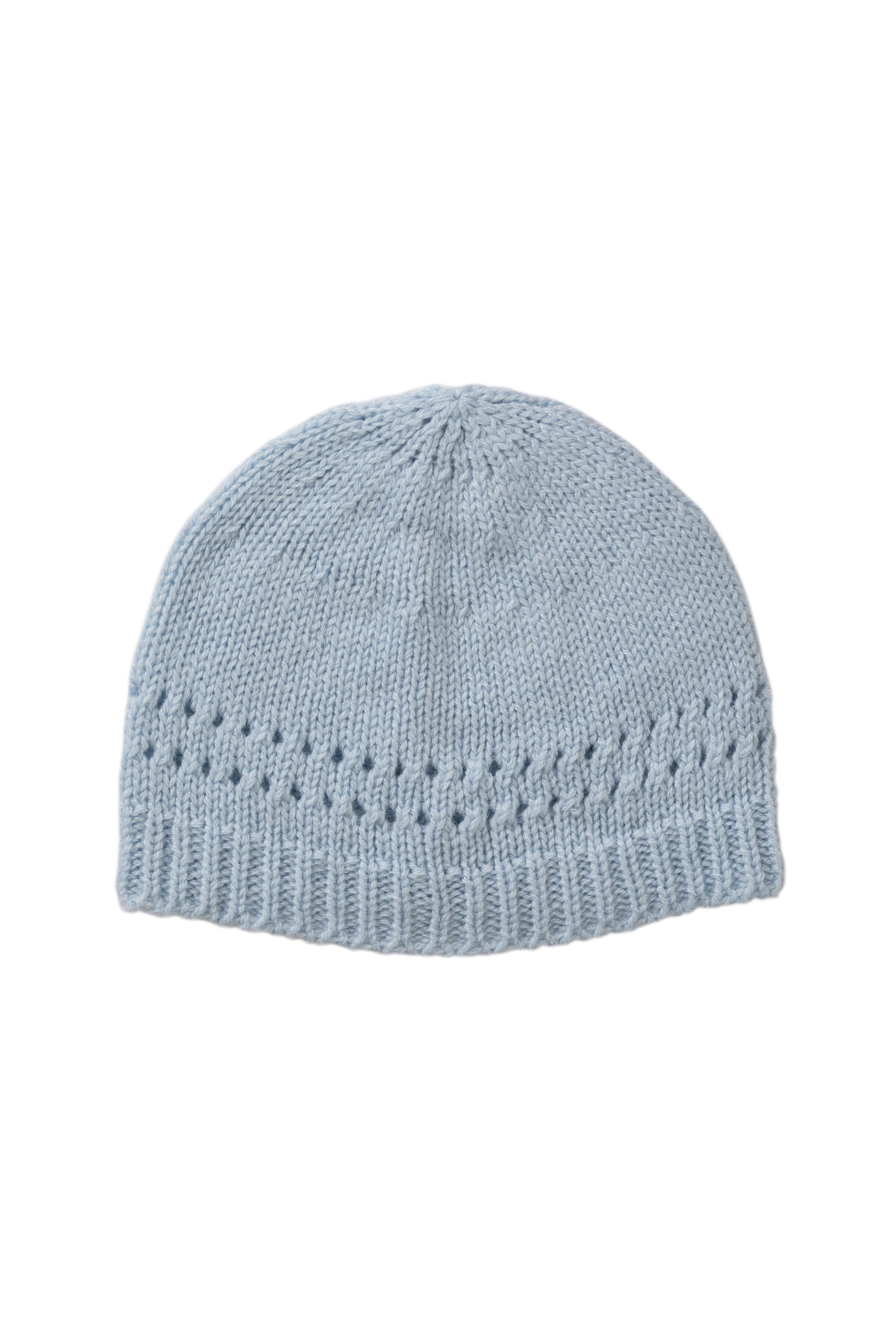 Blue Cashmere Baby Beanie