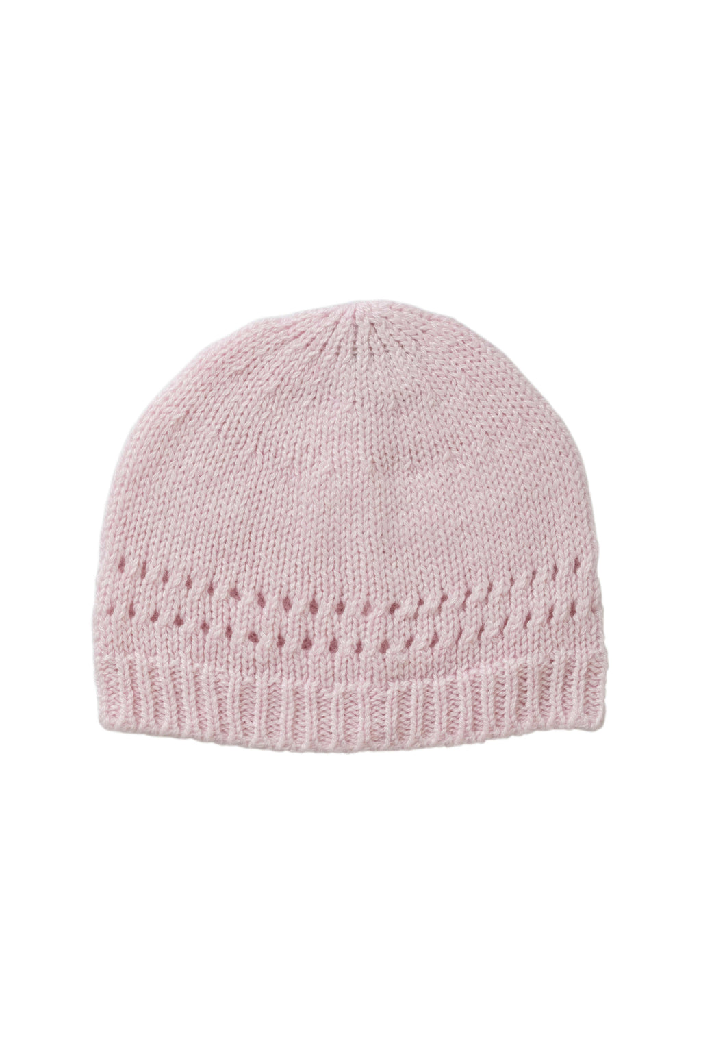 Pink Cashmere Baby Beanie