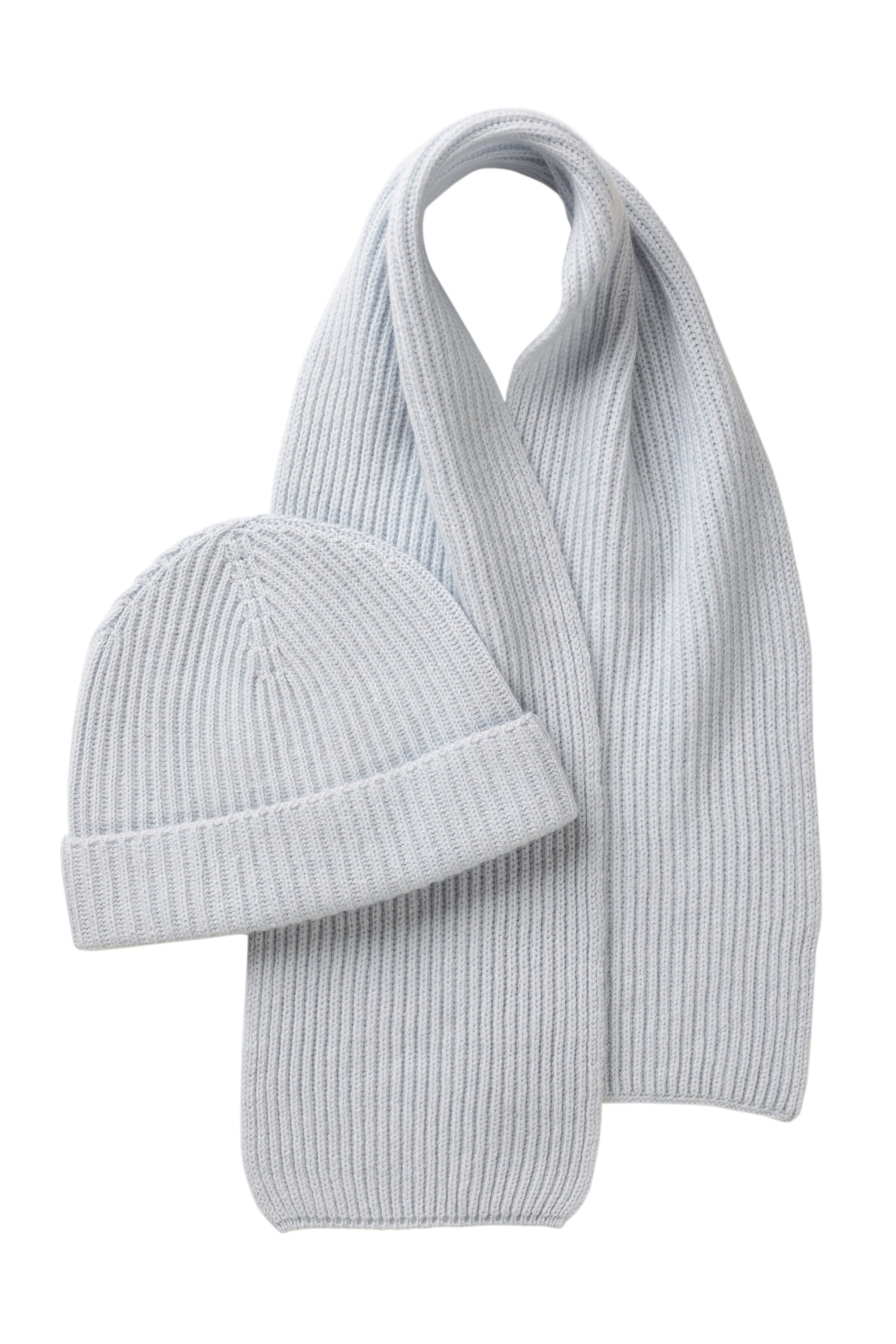 Children's Blue Beanie & Scarf Gift Set