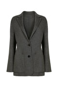 Women's Mid Grey Cashmere Blazer
