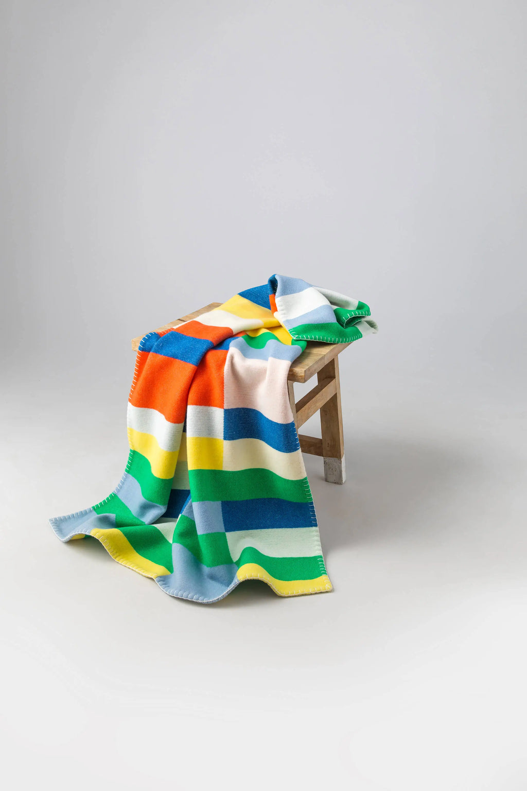 'Block Stripe' Children's Blanket