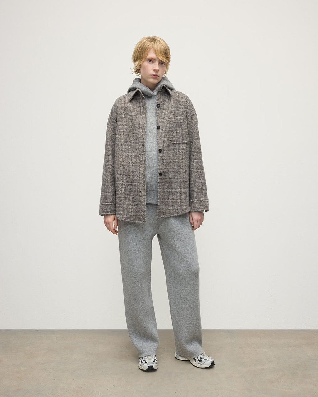 Glen Urquhart Check Oversized Shirt
