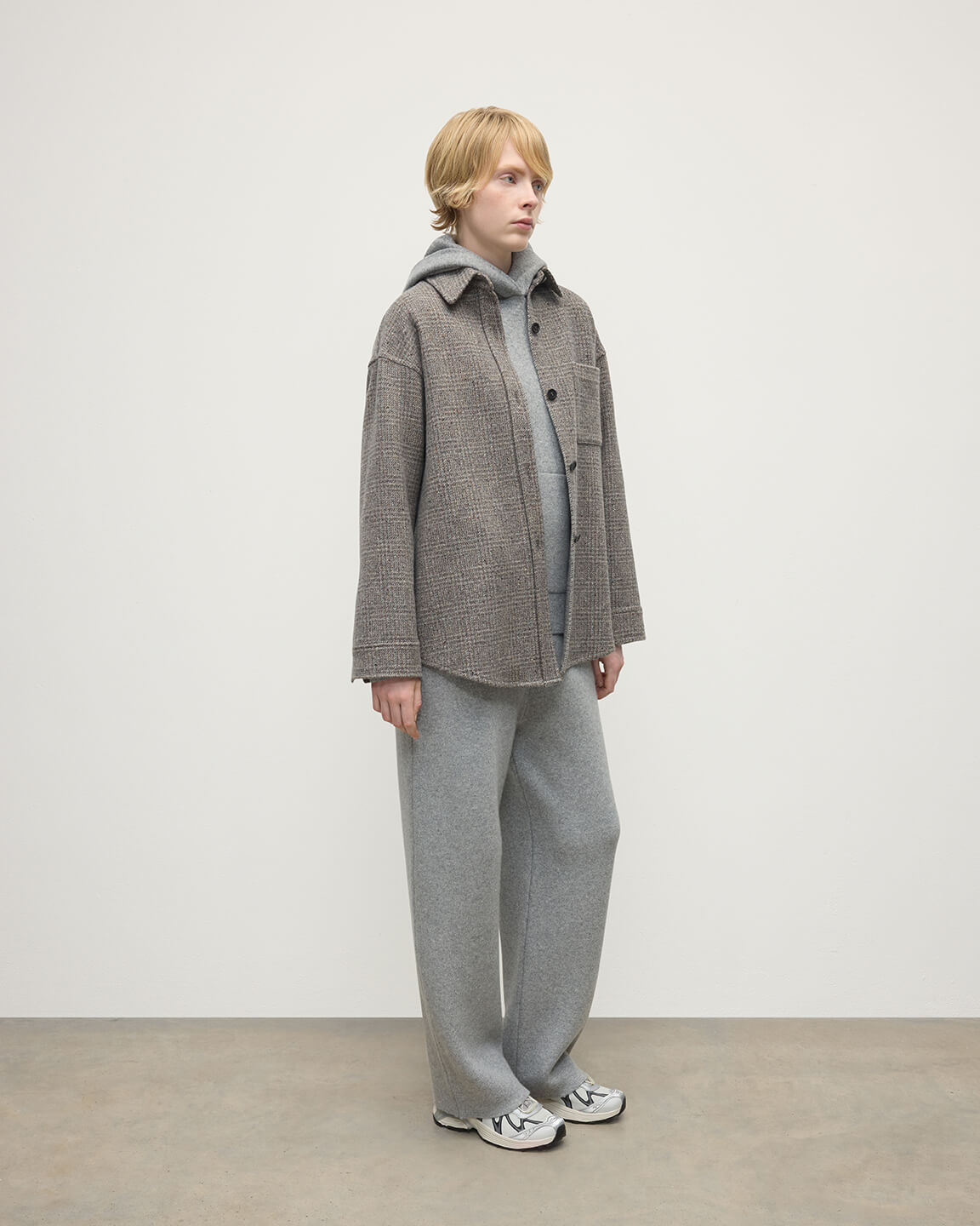 Glen Urquhart Check Oversized Shirt